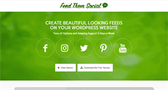 Desktop Screenshot of feedthemsocial.com